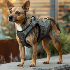 Les bienfaits d’un harnais résistant et stylé pour votre chien
