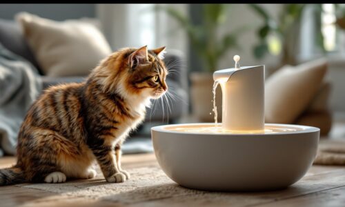 Comment habituer son chat à utiliser sa nouvelle fontaine à eau