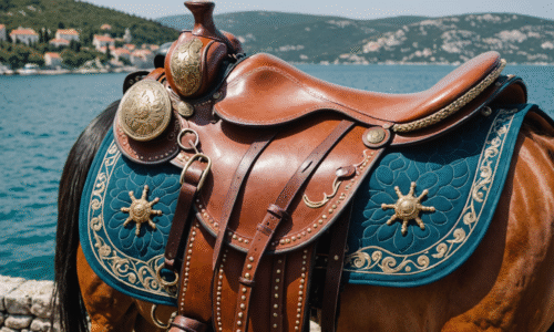 À cheval sur la côte de Split : cavaliers et paysages marins