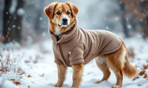 Manteau pour chien : comment bien le couvrir en hiver