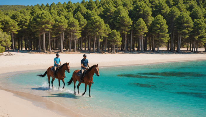 Balades équestres sur les plages et sentiers de Mugla