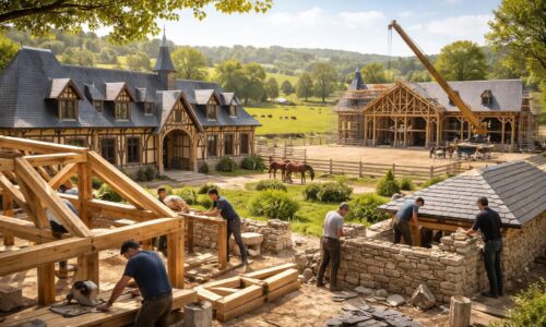 Construire vos écuries et manèges équestres avec des artisans spécialisés à Deauville