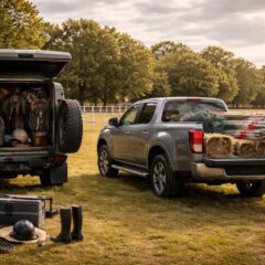 Équitation et automobile : transporter vos équipements avec Land Rover Defender et Mitsubishi L200