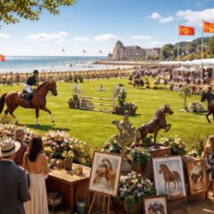 Le Festival Équestre de Deauville célèbre l&rsquo;art et la culture hippique en Normandie