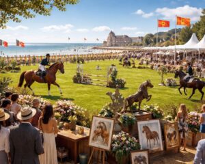 Le Festival Équestre de Deauville célèbre l&rsquo;art et la culture hippique en Normandie