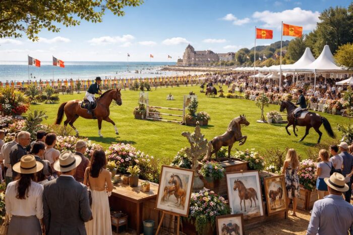 Le Festival Équestre de Deauville célèbre l’art et la culture hippique en Normandie