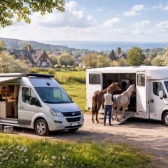 Partir en week-end équestre à Deauville avec transport de chevaux et van aménagé