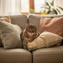 Équipez votre chat à petit prix avec ces coussins indispensables