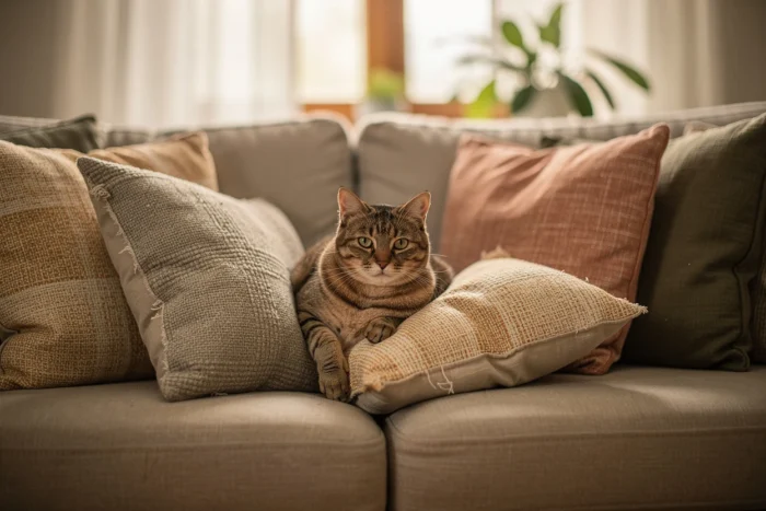 Équipez votre chat à petit prix avec ces coussins indispensables